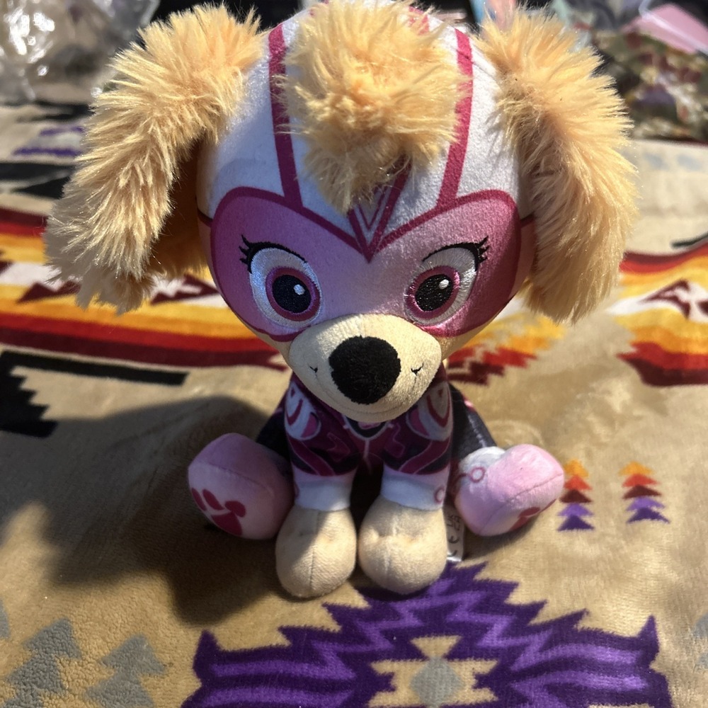 Paw Patrol Plush Skye The Movie Nickelodeon Spin Master 7"